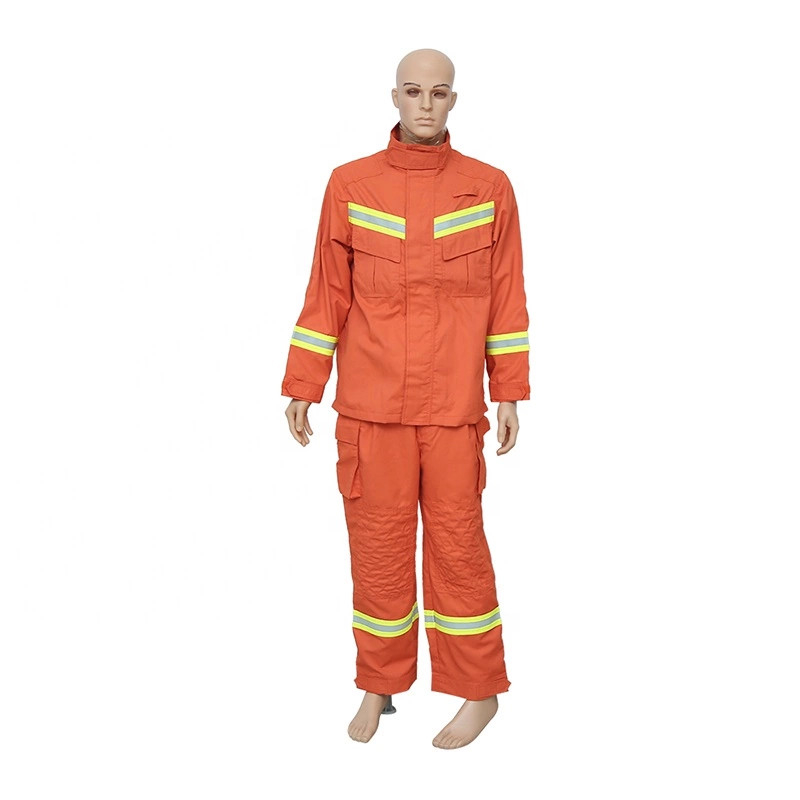 Customized wholesale EN469 yellow nomex fireman fire fighting suits ...